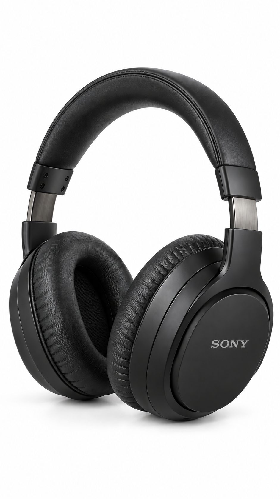 Headphones front image on pure white